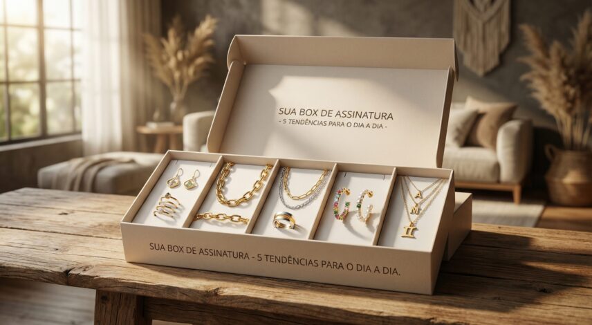 5 Tendências de Semi Joias para o Dia a Dia na sua Box de Assinatura